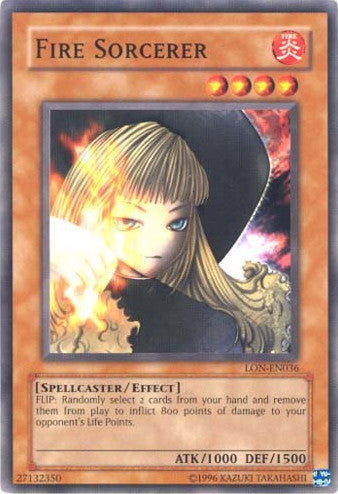 Fire Sorcerer [LON-EN036] Common | Exor Games Summserside