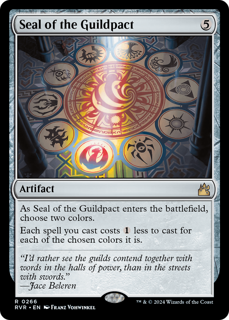 Seal of the Guildpact [Ravnica Remastered] | Exor Games Summserside