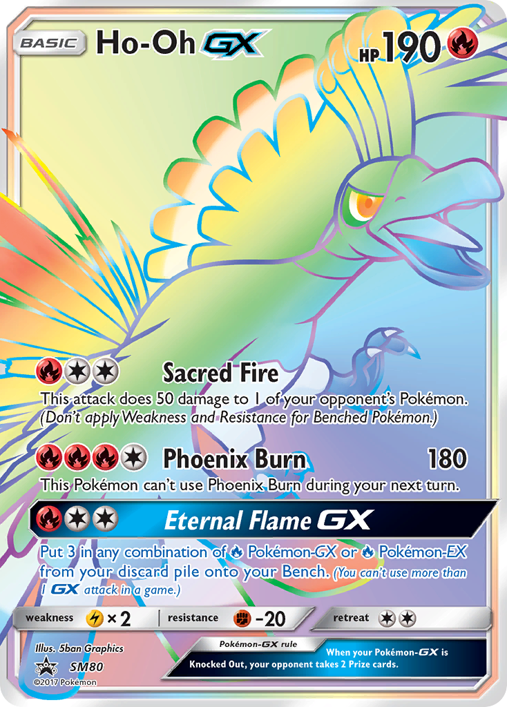 Ho-Oh GX (SM80) [Sun & Moon: Black Star Promos] | Exor Games Summserside