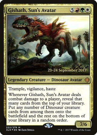 Gishath, Sun's Avatar [Ixalan Promos] | Exor Games Summserside