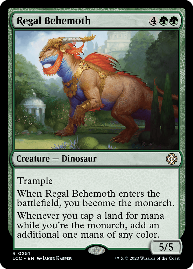 Regal Behemoth [The Lost Caverns of Ixalan Commander] | Exor Games Summserside