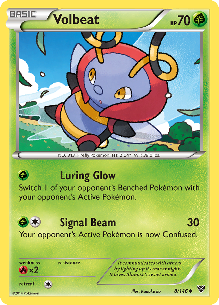 Volbeat (8/146) [XY: Base Set] | Exor Games Summserside