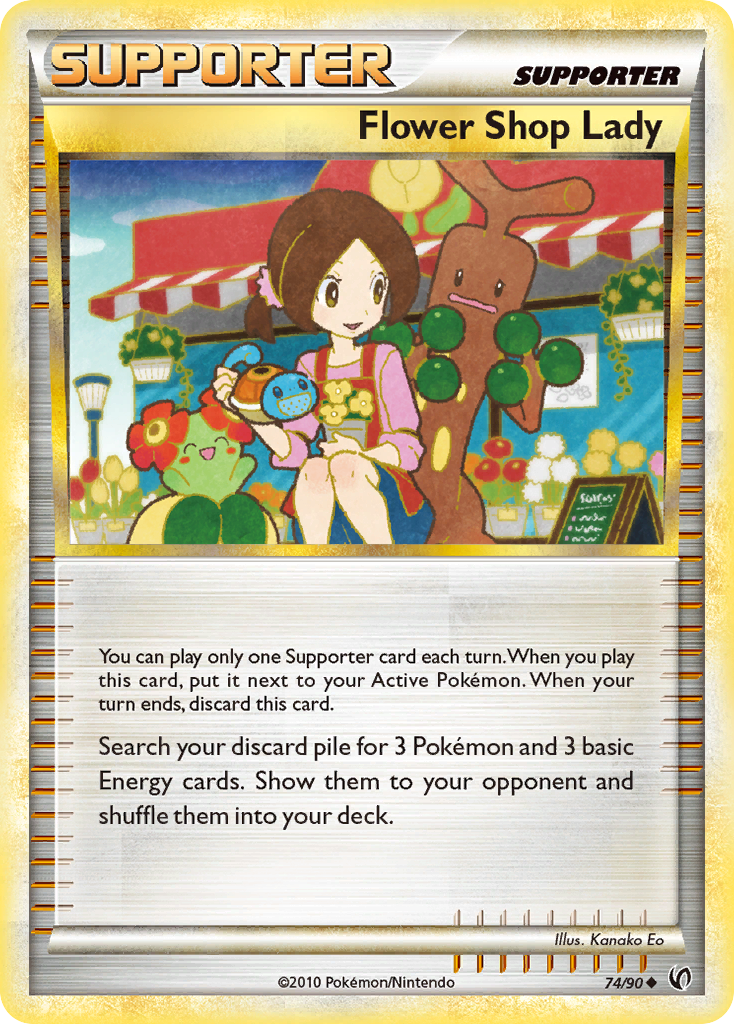 Flower Shop Lady (74/90) [HeartGold & SoulSilver: Undaunted] | Exor Games Summserside