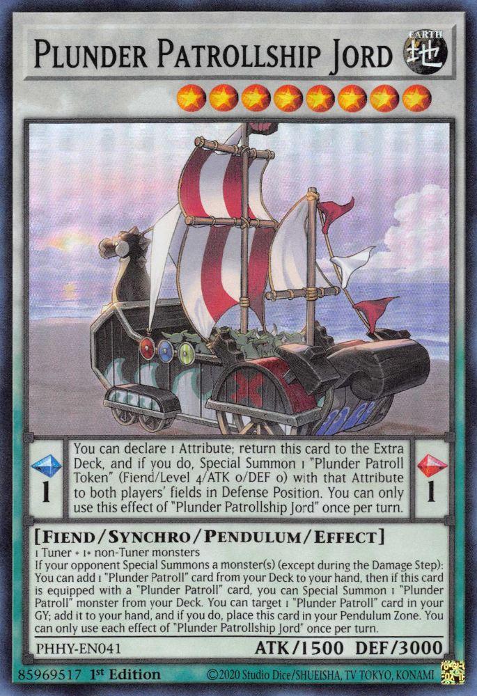 Plunder Patrollship Jord [PHHY-EN041] Super Rare | Exor Games Summserside