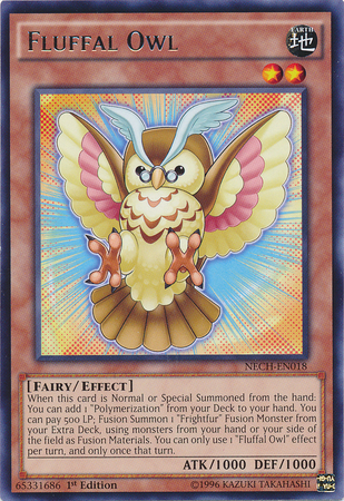 Fluffal Owl [NECH-EN018] Rare | Exor Games Summserside