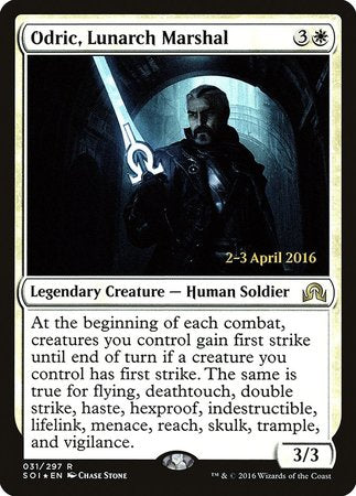 Odric, Lunarch Marshal [Shadows over Innistrad Promos] | Exor Games Summserside