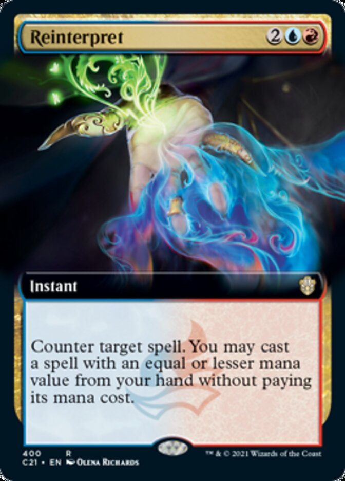 Reinterpret (Extended) [Commander 2021] | Exor Games Summserside