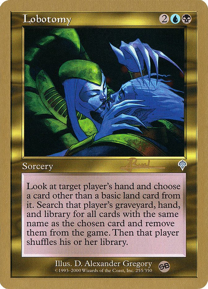 Lobotomy (Antoine Ruel) (SB) [World Championship Decks 2001] | Exor Games Summserside