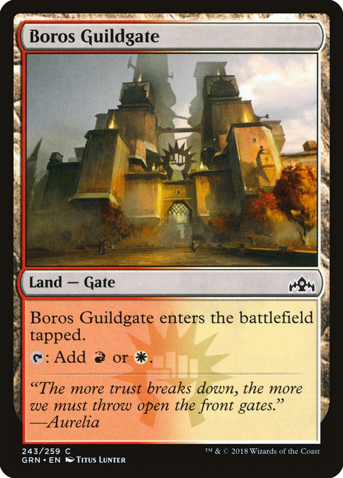 Boros Guildgate (243/259) [Guilds of Ravnica] | Exor Games Summserside