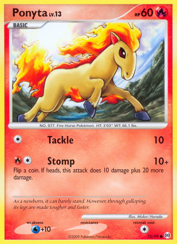 Ponyta (72/99) [Platinum: Arceus] | Exor Games Summserside