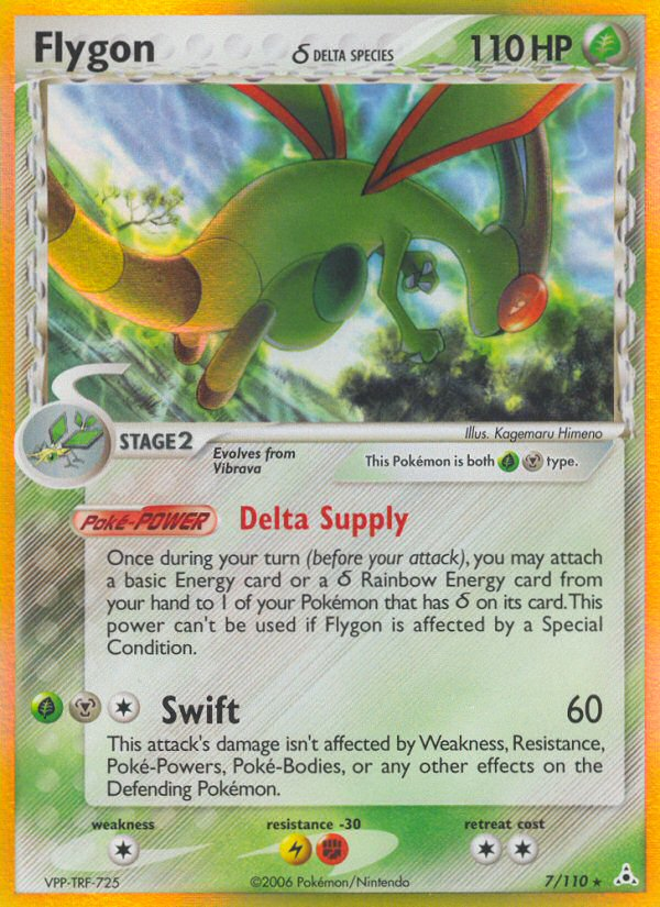 Flygon (7/110) (Delta Species) [EX: Holon Phantoms] | Exor Games Summserside