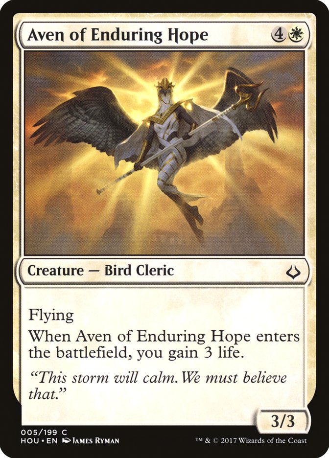 Aven of Enduring Hope [Hour of Devastation] | Exor Games Summserside