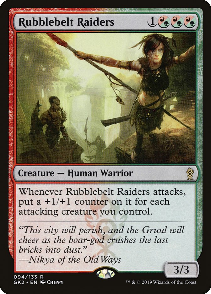 Rubblebelt Raiders [Ravnica Allegiance Guild Kit] | Exor Games Summserside