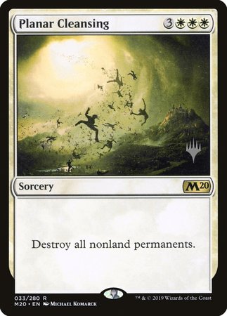 Planar Cleansing [Core Set 2020 Promos] | Exor Games Summserside