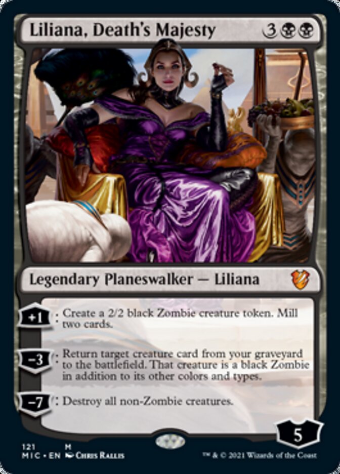 Liliana, Death's Majesty [Innistrad: Midnight Hunt Commander] | Exor Games Summserside