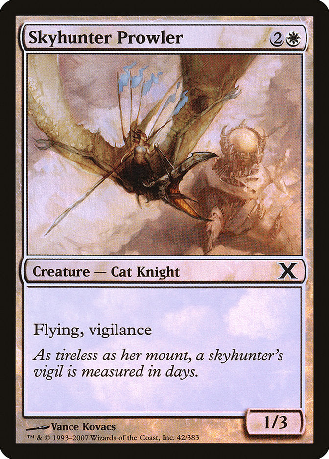 Skyhunter Prowler (Premium Foil) [Tenth Edition] | Exor Games Summserside