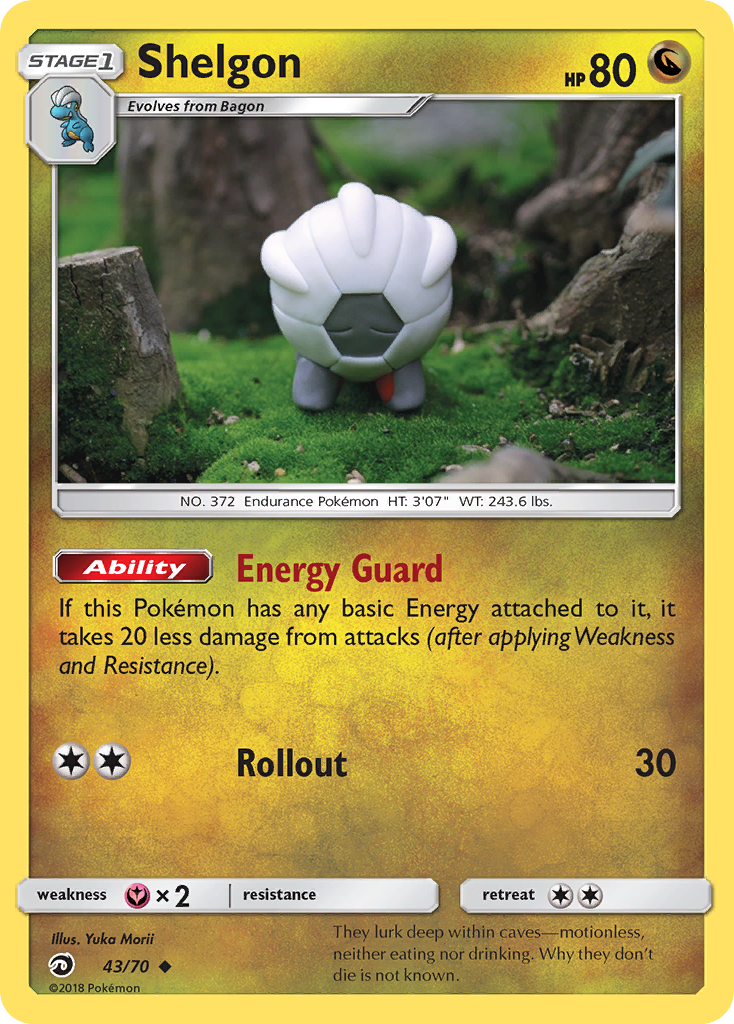 Shelgon (43/70) [Sun & Moon: Dragon Majesty] | Exor Games Summserside
