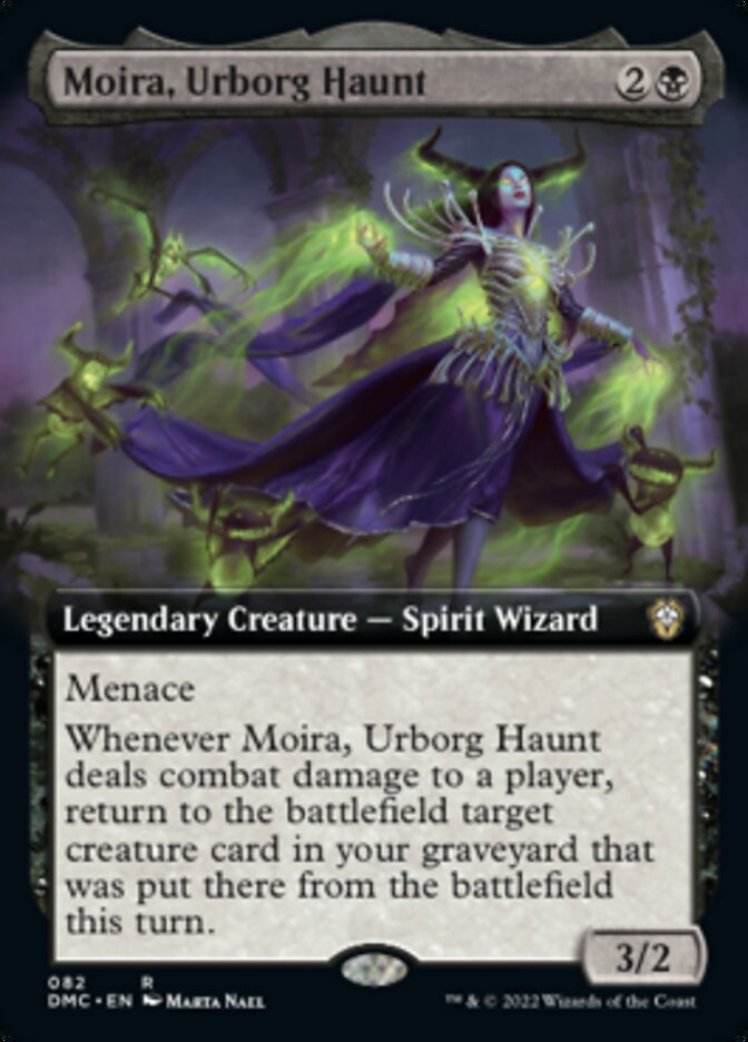 Moira, Urborg Haunt (Extended Art) [Dominaria United Commander] | Exor Games Summserside