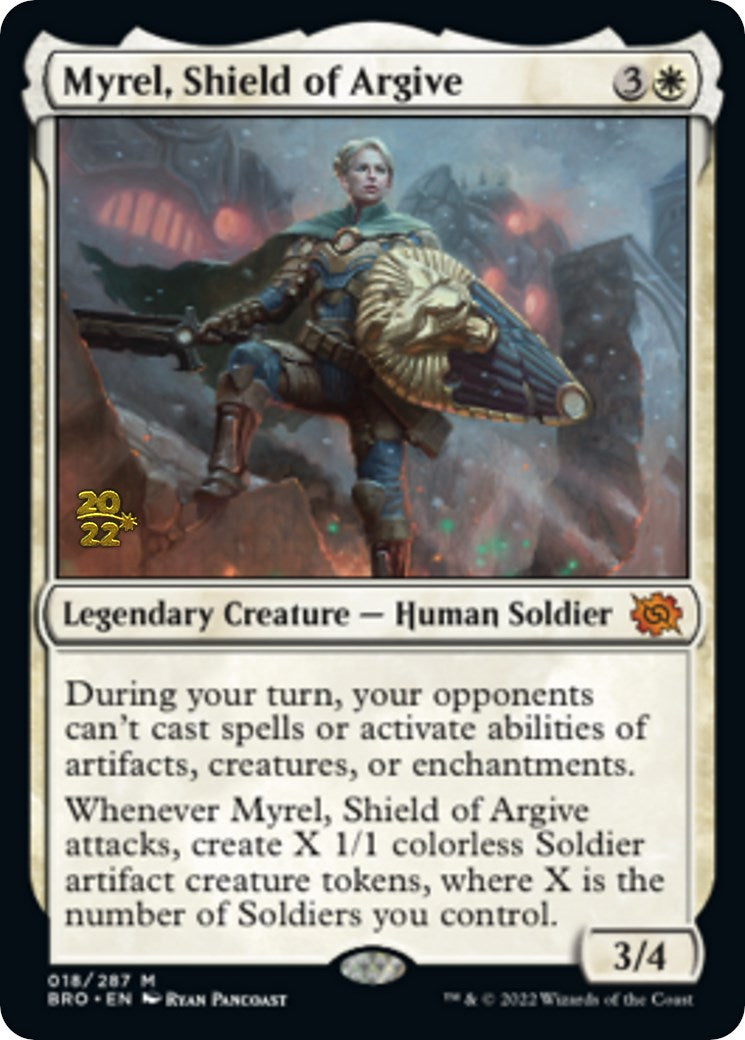 Myrel, Shield of Argive [The Brothers' War: Prerelease Promos] | Exor Games Summserside