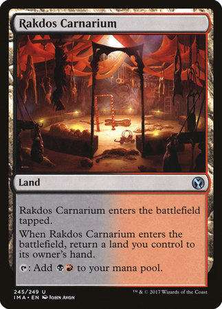 Rakdos Carnarium [Iconic Masters] | Exor Games Summserside