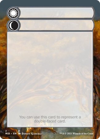 Helper Card (2/9) [Innistrad: Midnight Hunt Tokens] | Exor Games Summserside