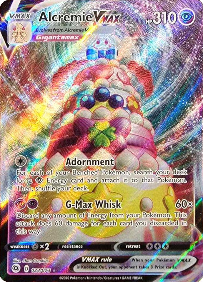 Alcremie VMAX (023/073) [Prize Pack Series One] | Exor Games Summserside