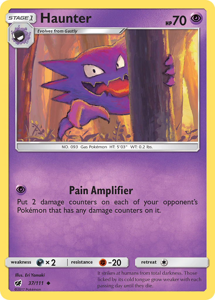 Haunter (37/111) [Sun & Moon: Crimson Invasion] | Exor Games Summserside