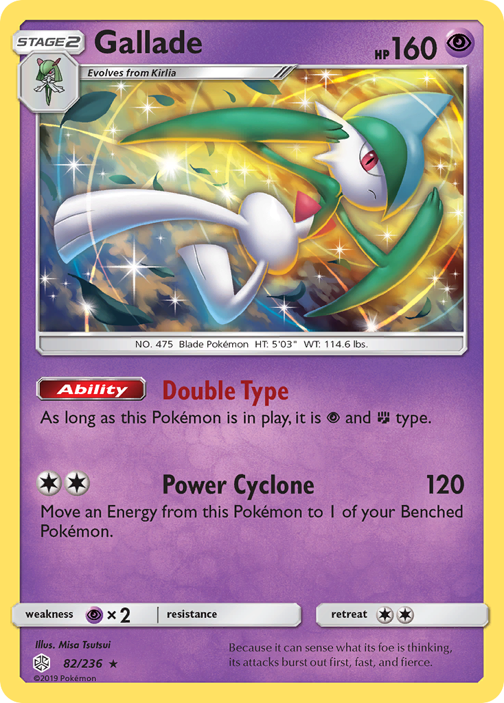 Gallade (82/236) [Sun & Moon: Cosmic Eclipse] | Exor Games Summserside