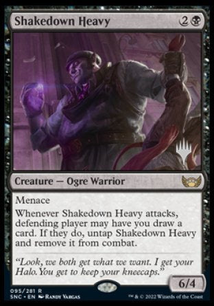 Shakedown Heavy (Promo Pack) [Streets of New Capenna Promos] | Exor Games Summserside