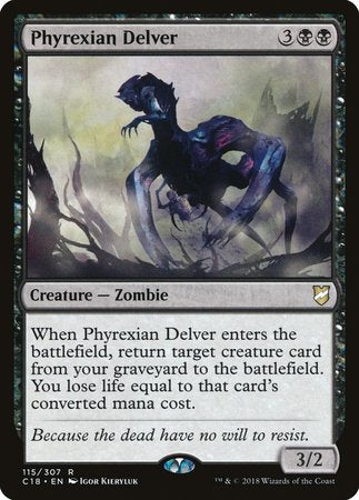 Phyrexian Delver [Commander 2018] | Exor Games Summserside