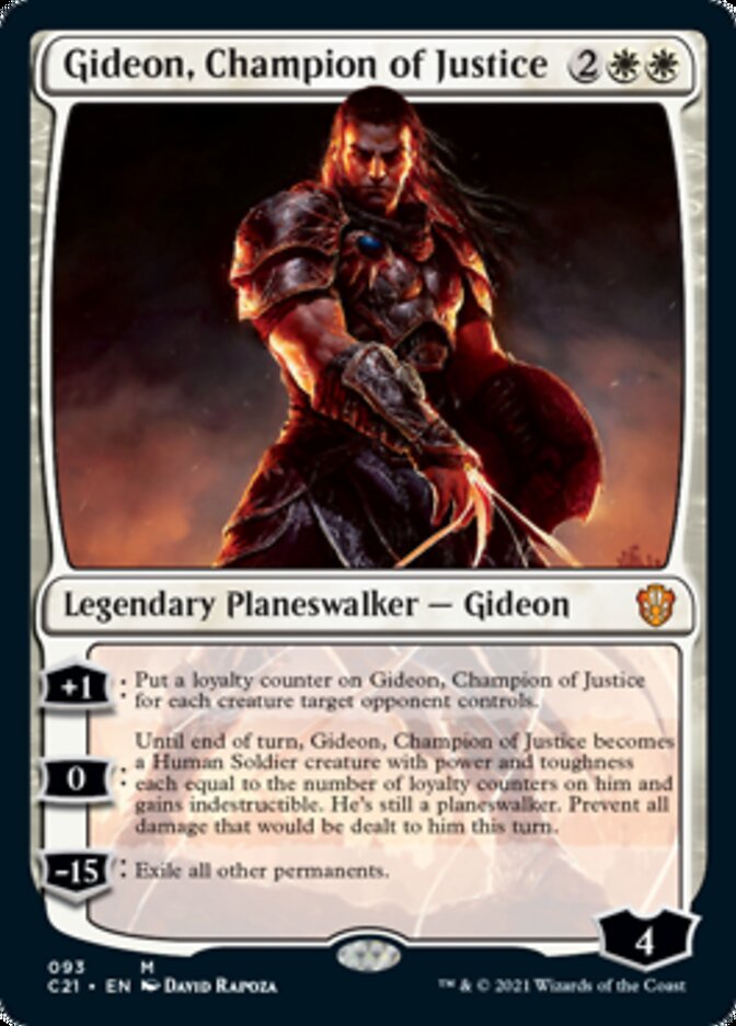 Gideon, Champion of Justice [Commander 2021] | Exor Games Summserside