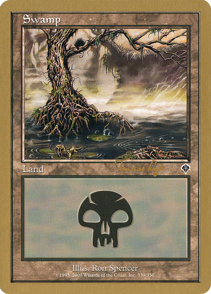 Swamp (tvdl339) (Tom van de Logt) [World Championship Decks 2001] | Exor Games Summserside