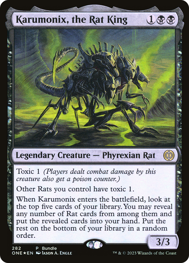 Karumonix, the Rat King (Bundle) [Phyrexia: All Will Be One] | Exor Games Summserside