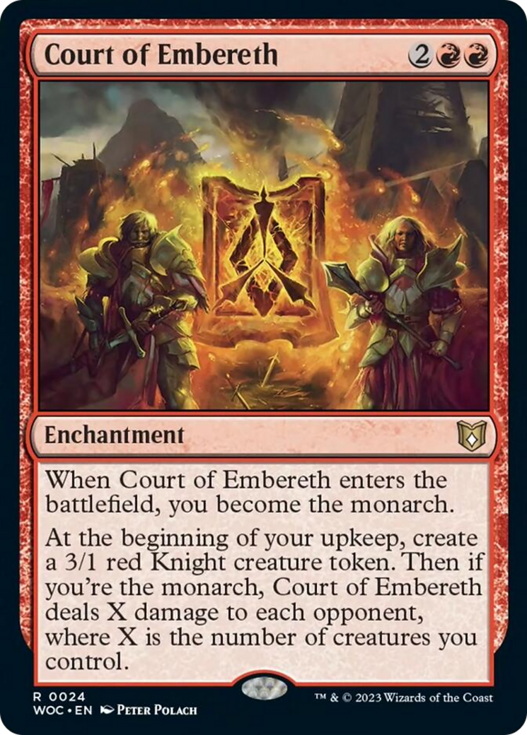 Court of Embereth [Wilds of Eldraine Commander] | Exor Games Summserside