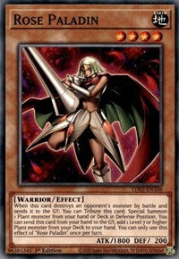 Rose Paladin [LDS2-EN106] Common | Exor Games Summserside