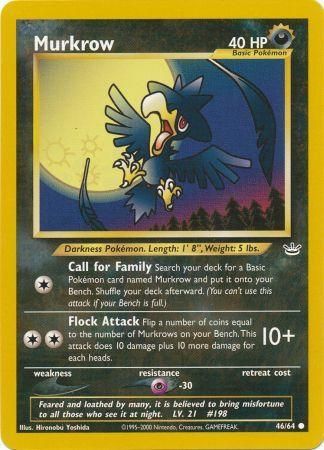 Murkrow (46/64) [Neo Revelation Unlimited] | Exor Games Summserside