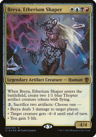 Breya, Etherium Shaper (Commander 2016) [Commander 2016 Oversized] | Exor Games Summserside