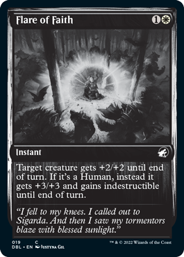 Flare of Faith [Innistrad: Double Feature] | Exor Games Summserside