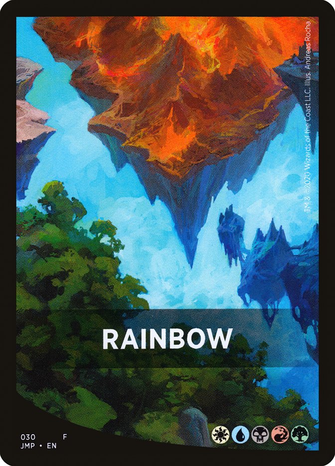 Rainbow Theme Card [Jumpstart Front Cards] | Exor Games Summserside