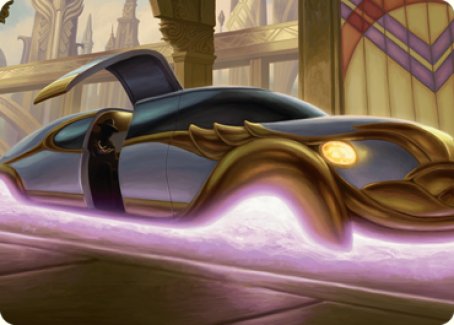 Mysterious Limousine Art Card [Streets of New Capenna Art Series] | Exor Games Summserside