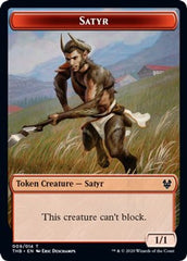 Satyr // Goblin Construct Double-sided Token [Challenger Decks 2021 Tokens] | Exor Games Summserside