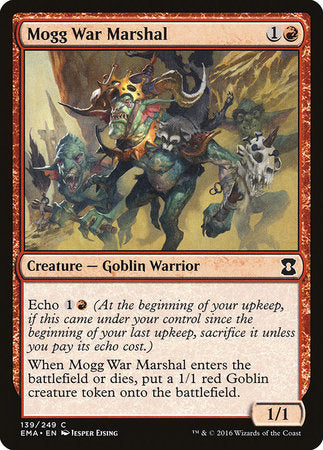 Mogg War Marshal [Eternal Masters] | Exor Games Summserside