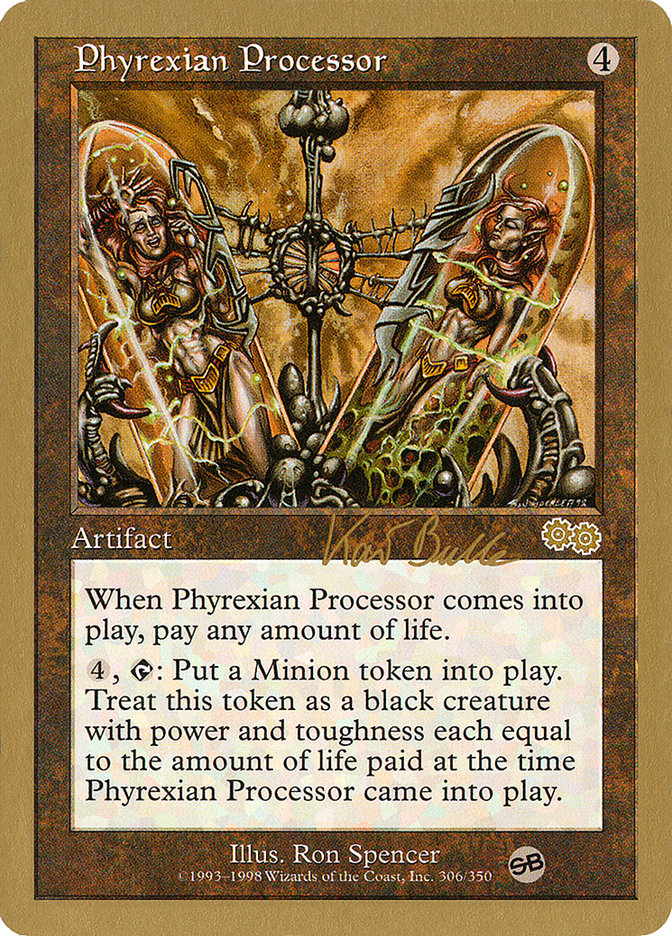 Phyrexian Processor (Kai Budde) (SB) [World Championship Decks 1999] | Exor Games Summserside
