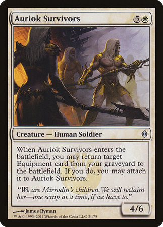 Auriok Survivors [New Phyrexia] | Exor Games Summserside