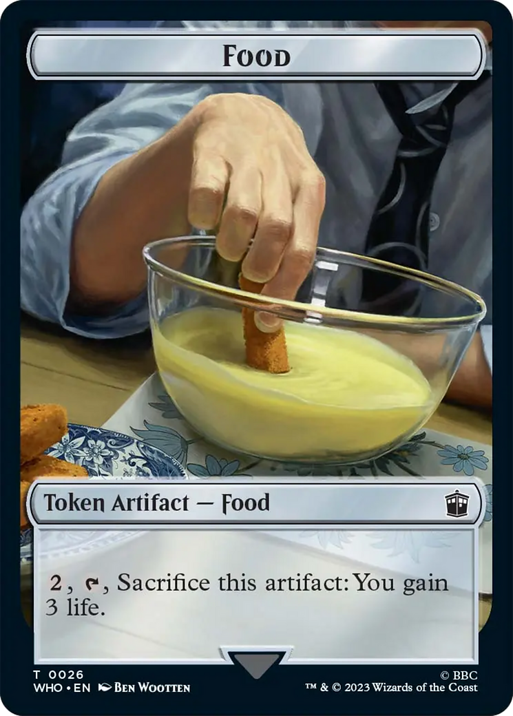 Food Token [Doctor Who Tokens] | Exor Games Summserside