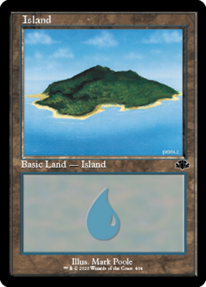 Island (404) (Retro) [Dominaria Remastered] | Exor Games Summserside