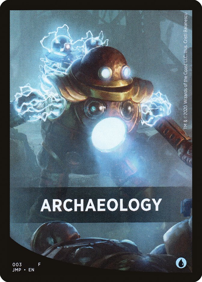 Archaeology Theme Card [Jumpstart Front Cards] | Exor Games Summserside