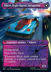 Slicer, Hired Muscle // Slicer, High-Speed Antagonist (Shattered Glass) [Universes Beyond: Transformers] | Exor Games Summserside