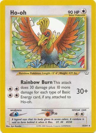 Ho-oh (18/64) [Neo Revelation Unlimited] | Exor Games Summserside