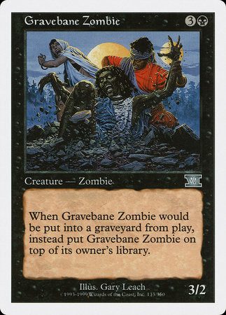 Gravebane Zombie [Classic Sixth Edition] | Exor Games Summserside